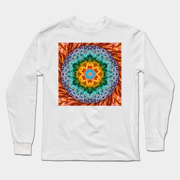 Sea of Tranquility Long Sleeve T-Shirt by becky-titus